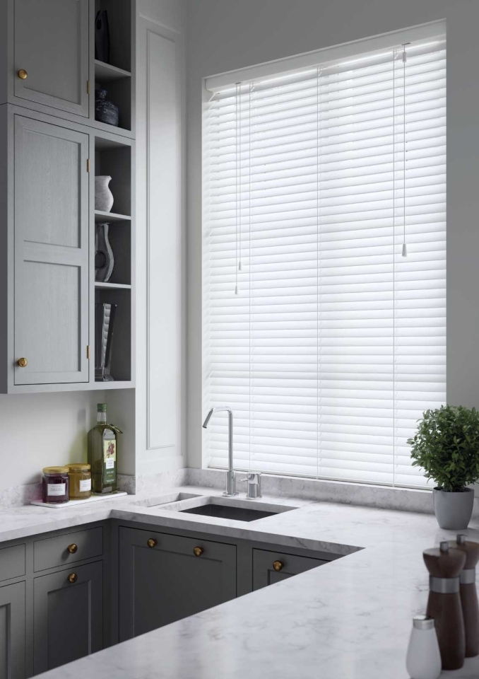 Stylish bespoke kitchen blinds, Bromley