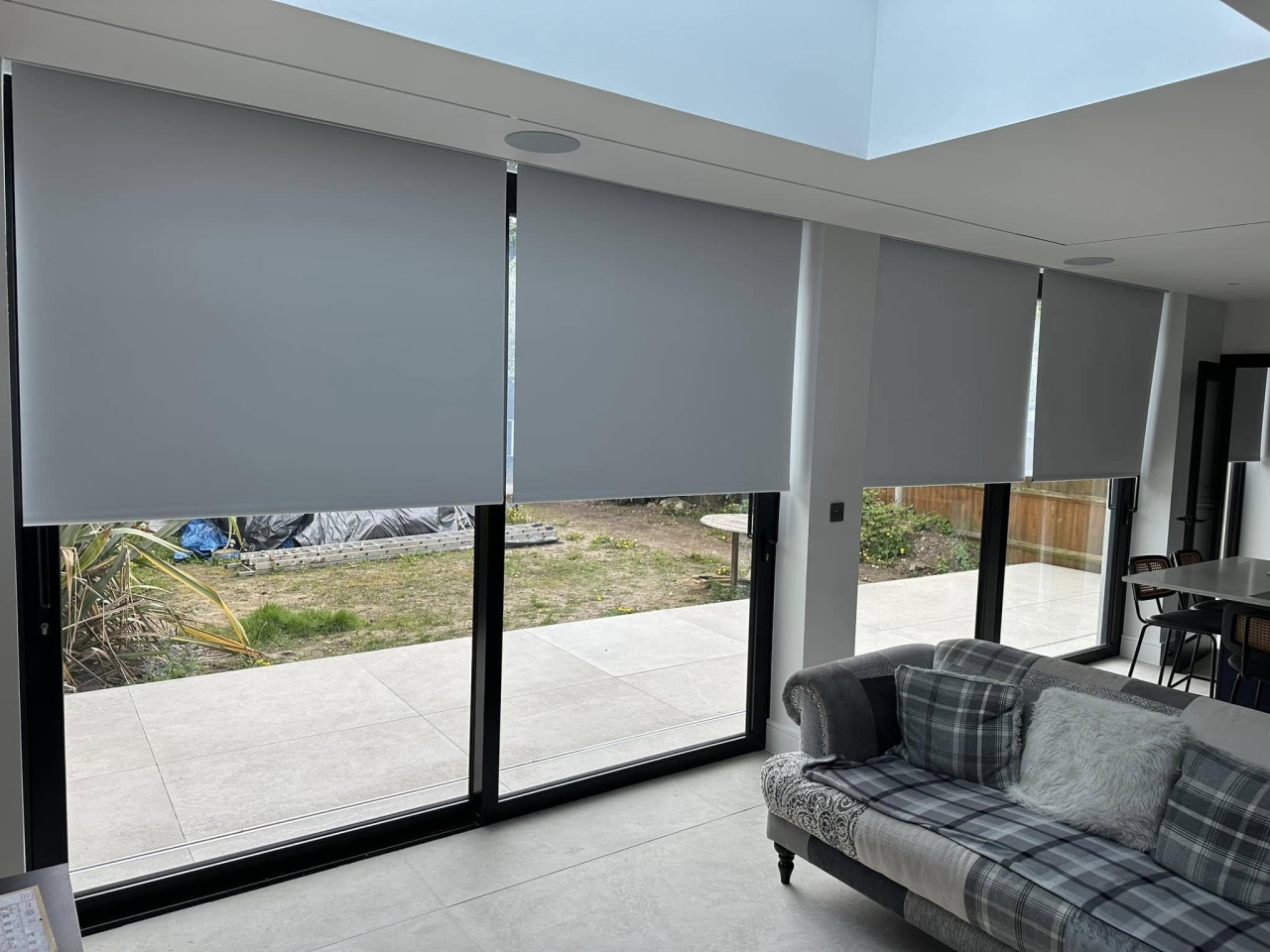 Unilux roller blinds with somfy motor, Bromley