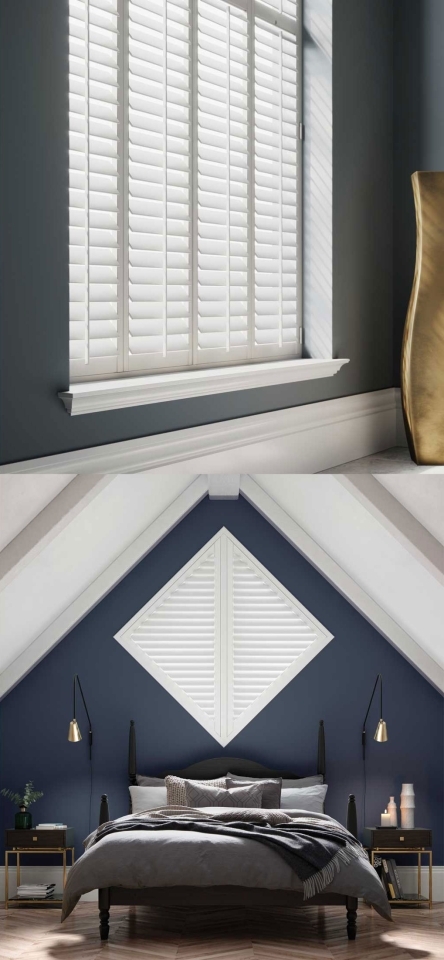 Bespoke shutters for loft, Bromley