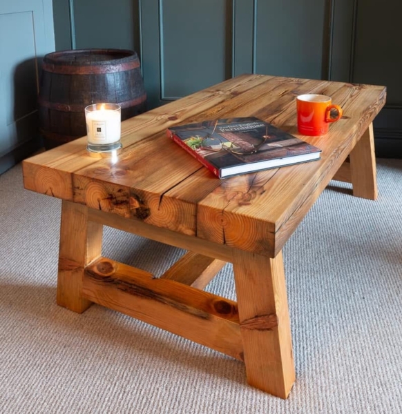 Handmade coffee table for a home in Bromley
